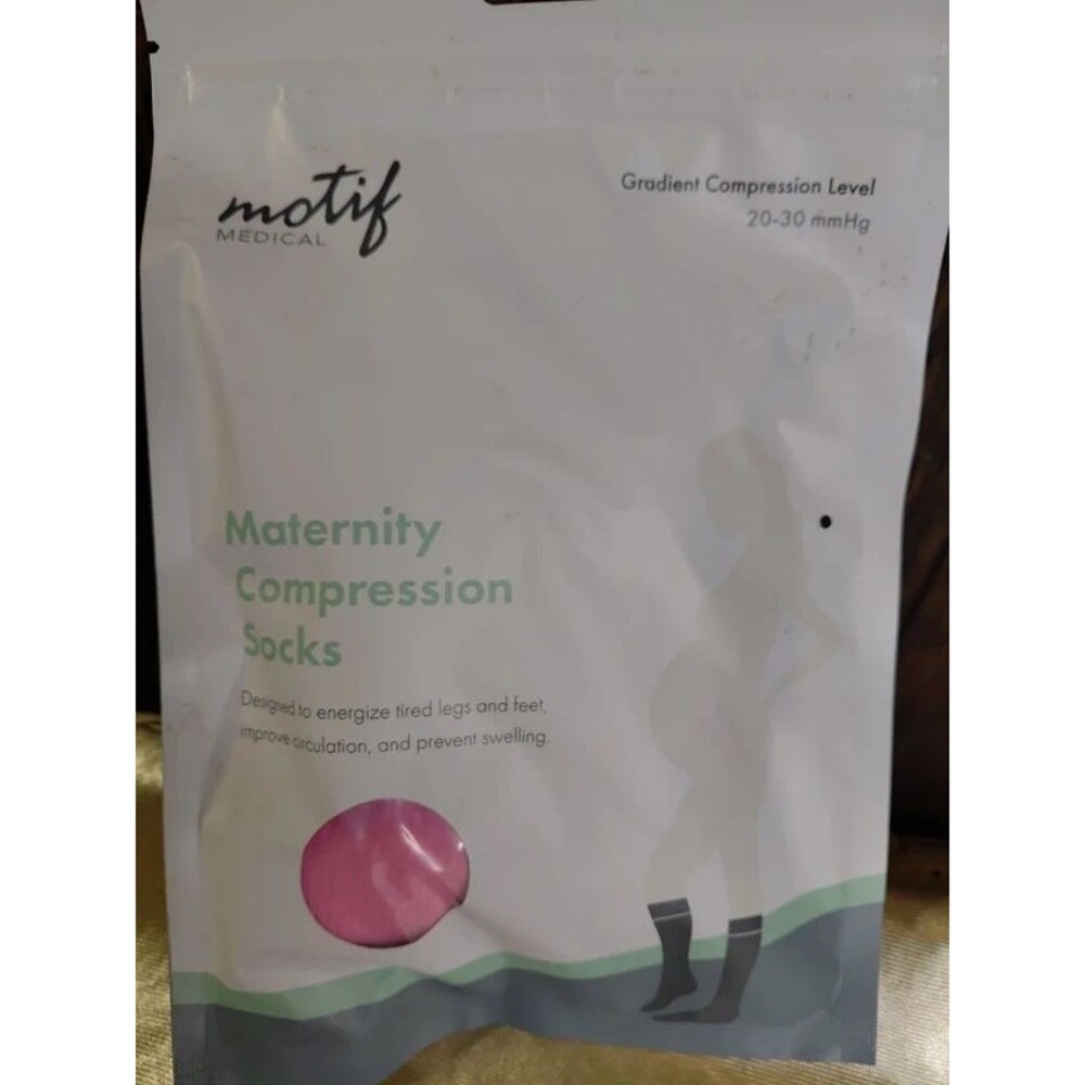 Motif Pregnancy Socks